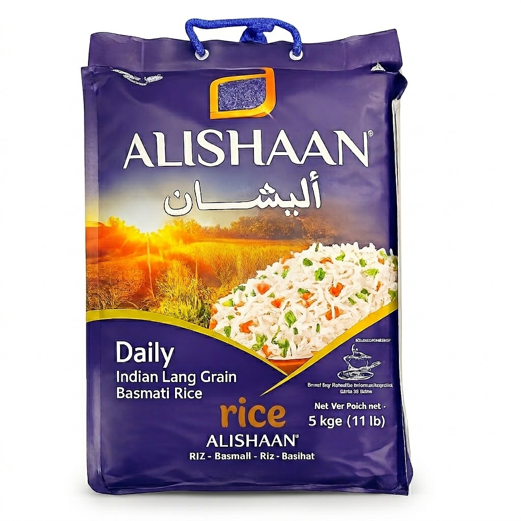 Alishaan Basmati Rice 5kg 1 Alishaan Basmati Rice 5kg